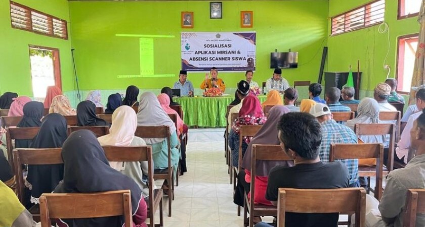 MTsN Manggarai Luncurkan Aplikasi Mirsani dan Sistem Absensi Digital Siswa, Orang Tua Sambut Positif