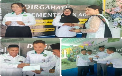 Empat Prestasi di HAB ke-80, MTs Negeri Manggarai Tunjukkan Semangat Juang dan Kebersamaan